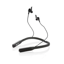 Bezprzewodowe słuchawki douszne z systemem ANC Swiss Peak - czarny (P328.131)