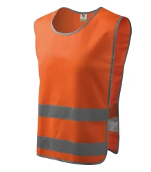 Classic Safety Vest kamizelka odblaskowa unisex fluorescencyjny pomarańczowy M (9109814)