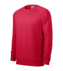 Merger bluza męska czerwony melanż M (415M714)