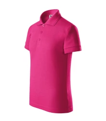 Pique Polo koszulka polo dziecięca czerwień purpurowa 158 cm/12 lat (X224007)
