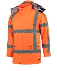 RWS Parka kurtka robocze unisex fluorescencyjny pomarańczowy L (T509815)