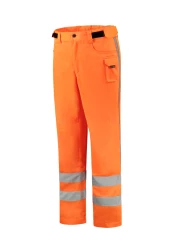 RWS Work Pants spodnie robocze unisex fluorescencyjny pomarańczowy 54 (T659854)