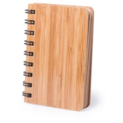 Bambusowy notatnik ok. A6 - brązowy (V2967-16)