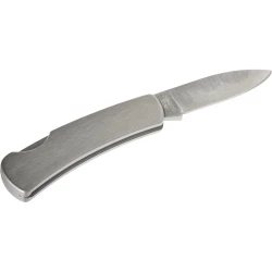 Nóż składany - srebrny (V9737-32)