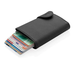 Portfel, etui na karty kredytowe C-Secure XL, ochrona RFID - czarny (P850.531)