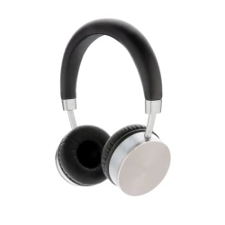 Bezprzewodowe słuchawki nauszne Swiss Peak V2 - szary, czarny (P328.281)