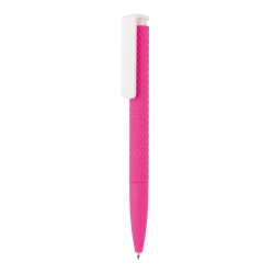 Długopis X7 - różowy, biały (P610.630)