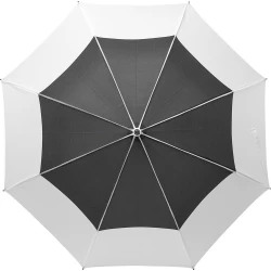 Wiatroodporny parasol manualny - biały (V0804-02)