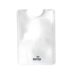Etui na kartę kredytową, ochrona RFID - biały (V0891-02)