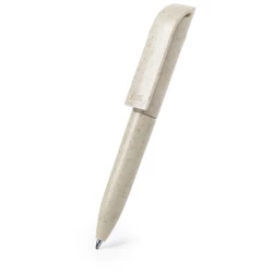 Mini długopis z włókien słomy pszenicznej - neutralny (V1980-00)