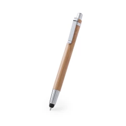 Bambusowy długopis, touch pen - drewno (V3597-17)