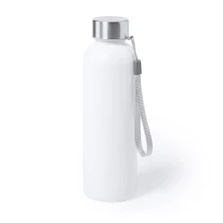 Antybakteryjna butelka sportowa 600 ml - biały (V0966-02)