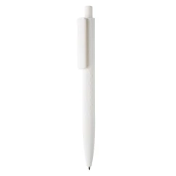Długopis X3 z przyjemnym w dotyku wykończeniem - biały (V1999-02)