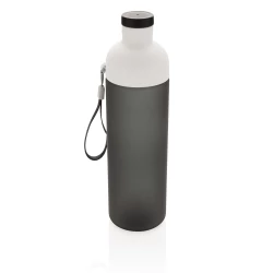 Butelka sportowa 600 ml Impact - czarny, biały (P433.141)