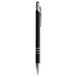 Długopis, touch pen - czarny (V1701-03)