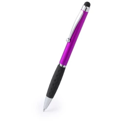 Długopis, touch pen - fuksja (V3259-31)