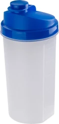 Butelka sportowa 700 ml, shaker - niebieski (V7468-11)
