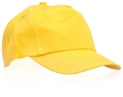 Czapka z daszkiem, rozmiar dziecięcy - żółty (V7052-08)