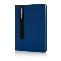 Notatnik A5 Deluxe, touch pen - niebieski (P773.315)
