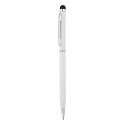 Cienki długopis, touch pen - biały (P610.623)