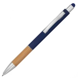 Długopis aluminiowy touch pen Tripoli - granatowy (264244)