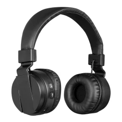 Bezprzewodowe słuchawki nauszne - czarny (V3567-03)