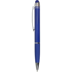 Długopis, touch pen - granatowy (V1767-04)