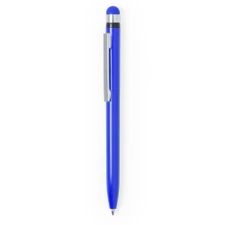 Długopis, touch pen - niebieski (V3750-11)