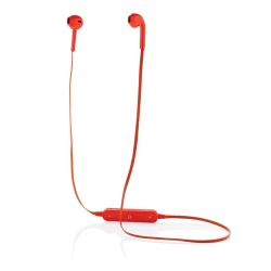 Bezprzewodowe słuchawki douszne - czerwony (P326.564)