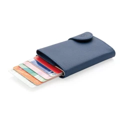 Etui na karty kredytowe i portfel C-Secure, ochrona RFID - niebieski (P850.515)