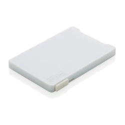 Etui na karty kredytowe, ochrona RFID - biały (P820.473)