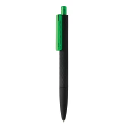 Długopis X3 - zielony, czarny (P610.977)