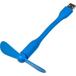 Wiatrak USB do komputera - niebieski (V3824-11)