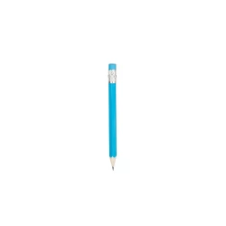 Mini ołówek, gumka - niebieski (V1697-11)