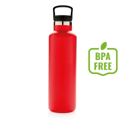 Próżniowa butelka sportowa 600 ml - czerwony (P436.664)