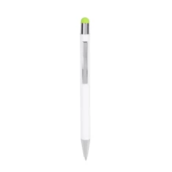 Długopis, touch pen - jasnozielony (V1931-10)