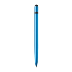 Cienki długopis, touch pen - niebieski (P610.885)