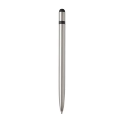 Cienki długopis, touch pen - szary (P610.889)