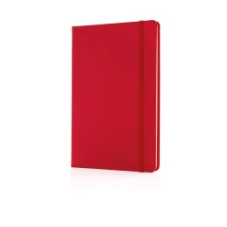 Notatnik A5 Deluxe, twarda okładka - czerwony (P773.424)