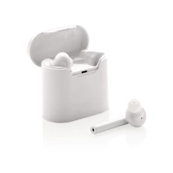 Bezprzewodowe słuchawki douszne Liberty - biały (P329.013)