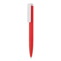 Długopis X7 - czerwony, biały (P610.634)