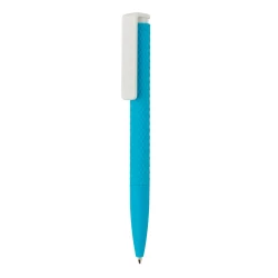 Długopis X7 - niebieski, biały (P610.635)