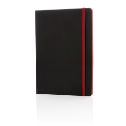 Notatnik A5 Deluxe, miękka okładka - czerwony (P773.004)
