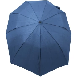 Wiatroodporny parasol automatyczny, składany - niebieski (V0789-11)