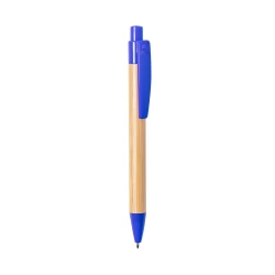 Bambusowy długopis - niebieski (V1992-11)
