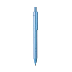 Długopis ze słomy pszenicznej - niebieski (V1994-11)