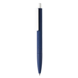 Długopis X3 z przyjemnym w dotyku wykończeniem - granatowy (V1999-04)