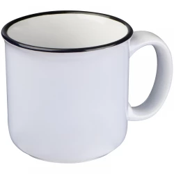 Kubek ceramiczny 450 ml - biały (8155706)