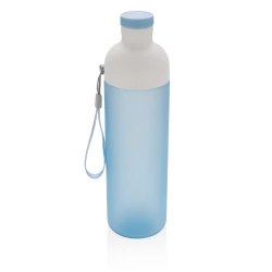 Butelka sportowa 600 ml Impact - niebieski, biały (P433.145)