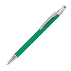 Długopis metalowy do ekranów dotykowych - zielony (1096409)